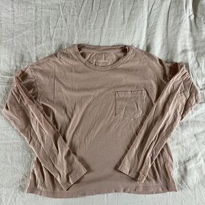 Everlane blush pink Long Sleeve Shirt